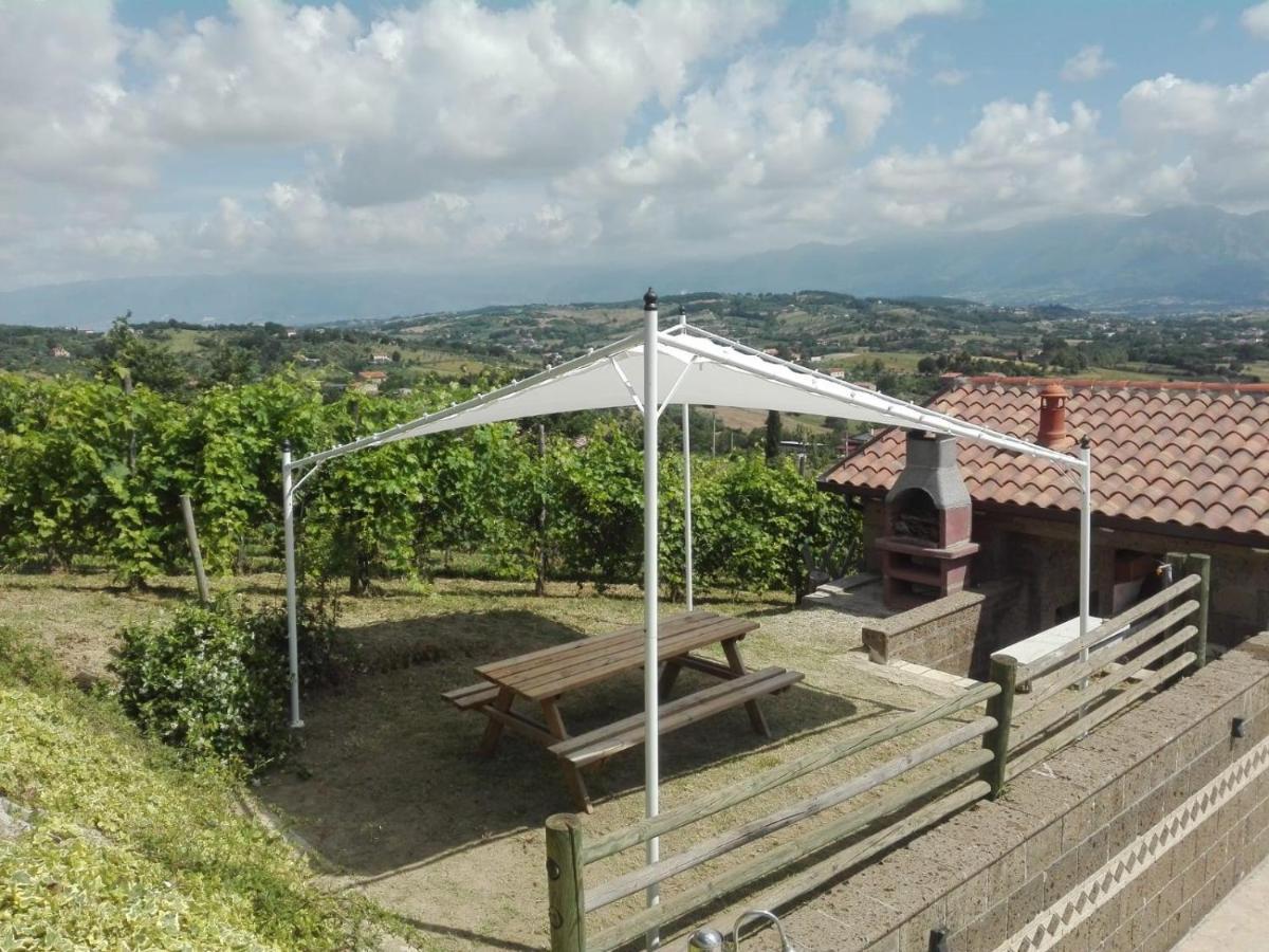Villa Santoro Ai Tre Ulivi Con Piscina Privata Caiazzo Ngoại thất bức ảnh
