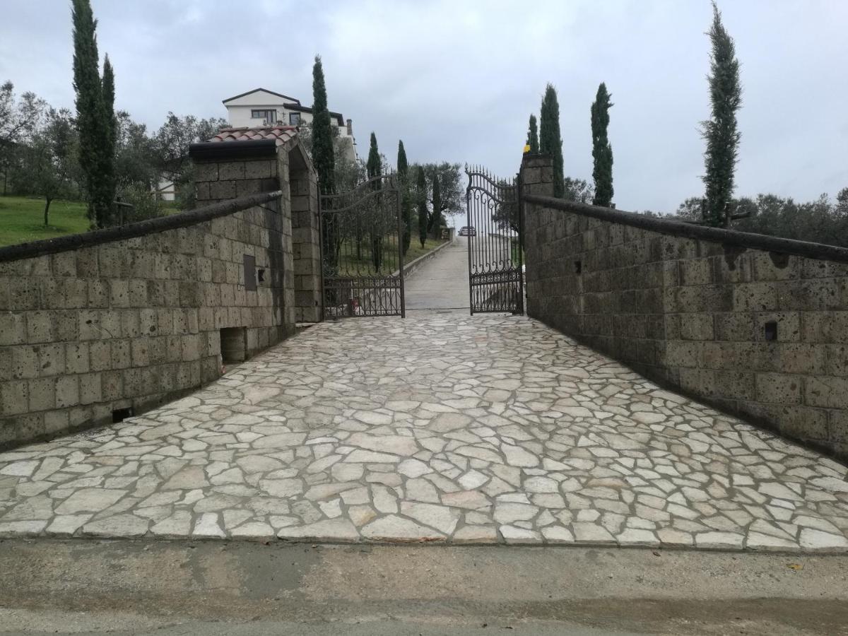 Villa Santoro Ai Tre Ulivi Con Piscina Privata Caiazzo Ngoại thất bức ảnh